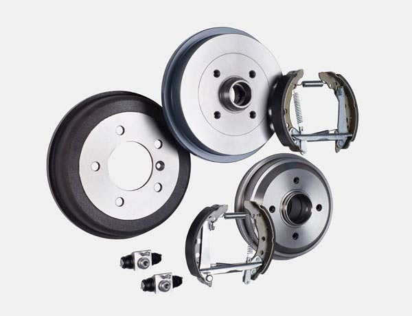 BRAKE DRUM AND BRAKE SHOE